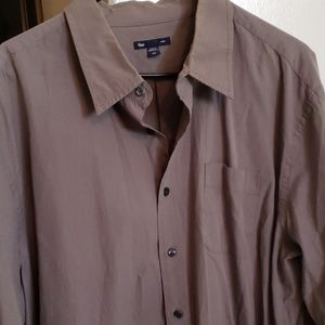 Mens XXLarge Gap button up